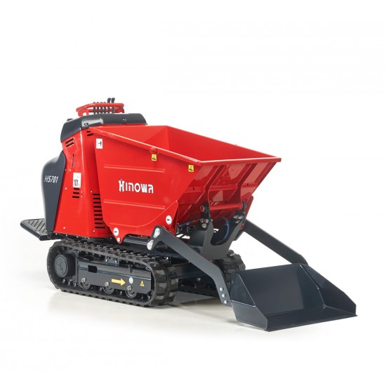 HINOWA TRACKED MINI DUMPER HS701 SELF-LOADING 700KG - Kapountalis