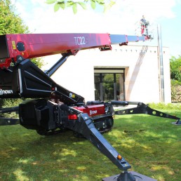 HINOWA ΚΑΛΑΘΟΦΟΡΟ ΑΝΥΨΩΤΙΚΟ ΜΕ ΕΡΠΥΣΤΡΙΕΣ TELECRAWLER 22S  22M 230KG