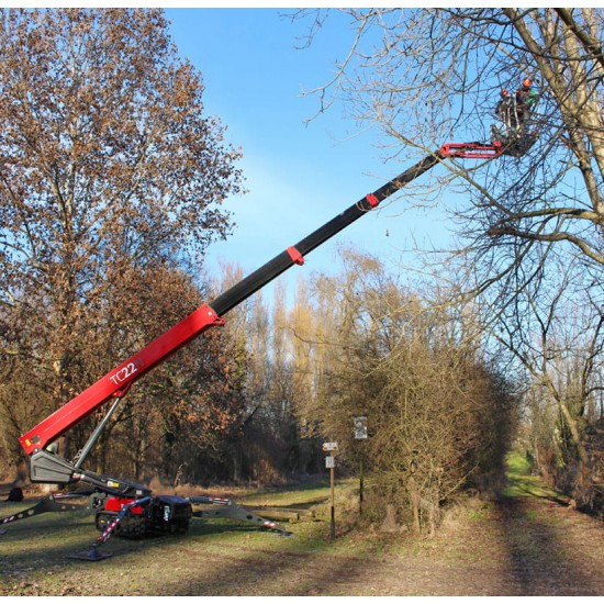 HINOWA ΚΑΛΑΘΟΦΟΡΟ ΑΝΥΨΩΤΙΚΟ ΜΕ ΕΡΠΥΣΤΡΙΕΣ TELECAWLER 22N 22M 136KG -230KG - Kapountalis