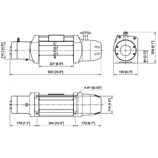 COME UP SEAL GEN2 9.5RS | Waterproof Vehicle Winch | 4310 kg COME UP SEAL GEN2 9.5RS | Waterproof Vehicle Winch | 4310 kg - Kapountalis