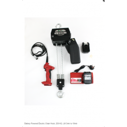 BATTERY chain hoist 500kg 12V LADDER HOIST