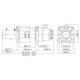 COME UP CAR WINCH DV15000 - 24V/6800KG COME UP CAR WINCH DV15000 - 24V/6800KG - Kapountalis