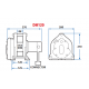 COME UP DH-120(A) | Electric wire rope hoist low voltage brushless | 120 kg - Kapountalis