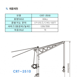 COME UP CRT2510 | Περιστρεφόμενη βάση στήριξης για CWG-10151/30151 | 300 Kg COME UP CRT2510 | Περιστρεφόμενη βάση στήριξης για CWG-10151/30151 | 300 Kg