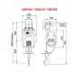 CWS-DKL--230 Wire rope hoist 28m*5mm 230kg 220V CWS-DKL--230 Wire rope hoist 28m*5mm 230kg 220V - Kapountalis