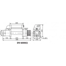 COME UP DV-6000i | Εργάτης αυτοκινήτου | 2722 kg
