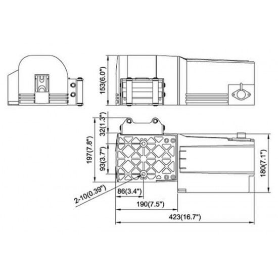 COME UP DV2500i | Εργάτης αυτοκινήτου | 1134 kg COME UP DV2500i | Εργάτης αυτοκινήτου | 1134 kg - Kapountalis