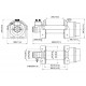 COME UP HV-15 | Hydraulic Worm Gear Winch | 6804 kg COME UP HV-15 | Hydraulic Worm Gear Winch | 6804 kg - Kapountalis