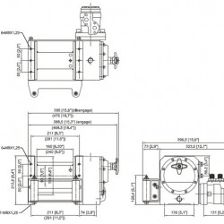 COME UP YAK 7 | Hydraulic Worm Gear Winch | 3175 kg COME UP YAK 7 | Hydraulic Worm Gear Winch | 3175 kg