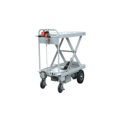 HUAGANG HG-104 | Electric Platform Cart with Pedal Lift | 400 kg HUAGANG HG-104 | Electric Platform Cart with Pedal Lift | 400 kg