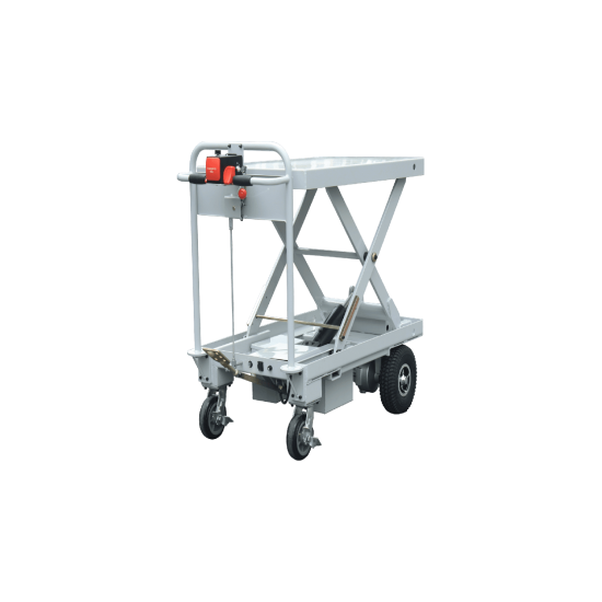 HUAGANG HG-104 | Electric Platform Cart with Pedal Lift | 400 kg HUAGANG HG-104 | Electric Platform Cart with Pedal Lift | 400 kg - Kapountalis
