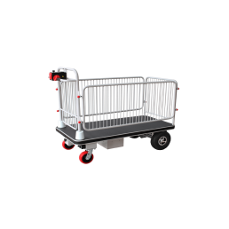 HUAGANG HG-105 | Ηλεκτροκίνητο Καρότσι Πλατφόρμας με Φράχτη | 400 kg