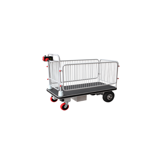HUAGANG HG-105 | Electric Platform Cart with Fence | 400 kg HUAGANG HG-105 | Electric Platform Cart with Fence | 400 kg - Kapountalis