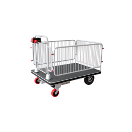 HUAGANG HG-110 | Ηλεκτροκίνητο Καρότσι Πλατφόρμας με Φράχτη | 400 kg