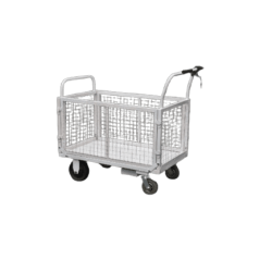 HUAGANG HG-2403 | Electric Platform Cart with Fence | 200 kg HUAGANG HG-2403 | Electric Platform Cart with Fence | 200 kg