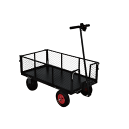 HUAGANG HG-2404 | Ηλεκτροκίνητο Μίνι Καρότσι πλατφόρμας με Φράχτη | 200 kg