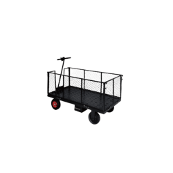 HUAGANG HG-2405 | Electric Platform Cart with Fence | 200 kg HUAGANG HG-2405 | Electric Platform Cart with Fence | 200 kg