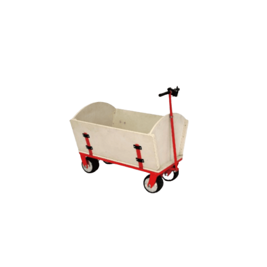 HUAGANG HG-2407 | Electric Cart with Wooden Fence | 200 kg HUAGANG HG-2407 | Electric Cart with Wooden Fence | 200 kg - Kapountalis
