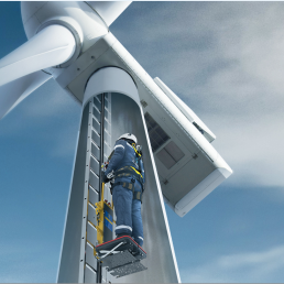 3S INDUSTRY CLIMB AUTO SYSTEM FOR ONE PERSON ON WIND TURBINE