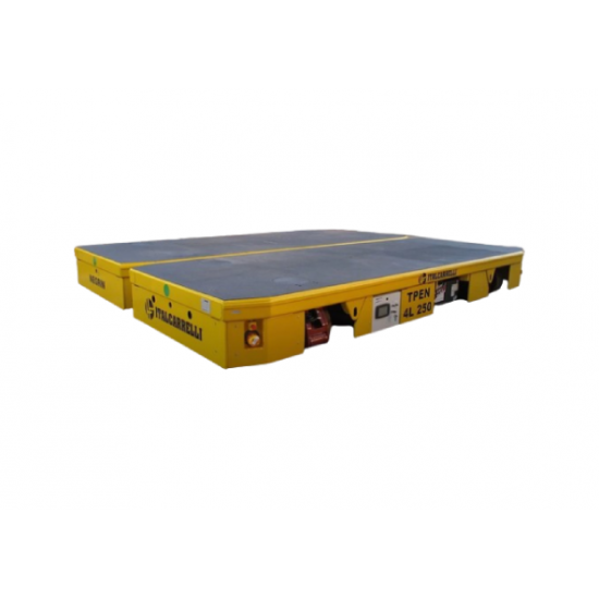 ITALCARRELLI Self-propelled modular transporters with adjustable loading capacity depending on the characteristics and number of coupled units - Kapountalis