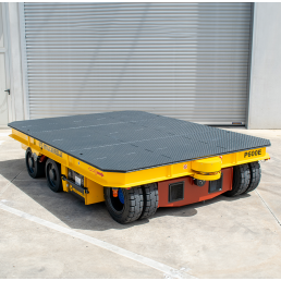 ITALCARELLI (SPT) P600E radio-controlled self-propelled transporters with load capacities ranging from 10 to 500 tons and more.