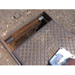ITALIFTERS Shims Corners | Premium Soundproof Corner Shims for Manhole Covers