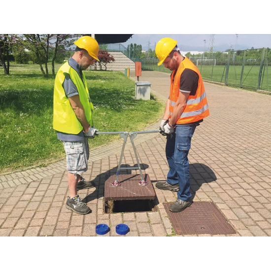 ITALIFTERS XT3 COMPASS | Magnetic manhole cover lifter 460 kg ITALIFTERS XT3 COMPASS | Magnetic manhole cover lifter 460 kg - Kapountalis