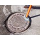 ITALIFTERS CL11 | Magnetic manhole cover lifter | 420 kg ITALIFTERS CL11 | Magnetic manhole cover lifter | 420 kg - Kapountalis