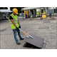 ITALIFTERS CL11 ATEX | Magnetic manhole cover lifter | 400 kg ITALIFTERS CL11 ATEX | Magnetic manhole cover lifter | 400 kg - Kapountalis
