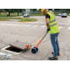 ITALIFTERS APS80 | Wheeled lifting lever for manhole covers | 600 kg ITALIFTERS APS80 | Wheeled lifting lever for manhole covers | 600 kg - Kapountalis