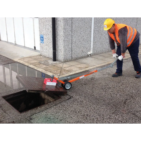 ITALIFTERS PM | Permanent magnet manhole cover lifter | 1000kg ITALIFTERS PM | Permanent magnet manhole cover lifter | 1000kg - Kapountalis