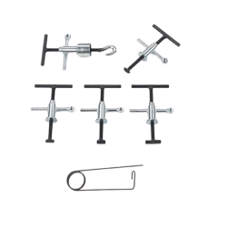 ITALIFTERS Set of Mechanical Hooks | Mechanical Hooks Set for APS80 & APS90 ITALIFTERS Set of Mechanical Hooks | Mechanical Hooks Set for APS80 & APS90