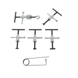 ITALIFTERS Set of Mechanical Hooks | Mechanical Hooks Set for APS80 & APS90