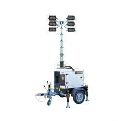 ITALTOWER LIGHTING TOWER WITH POWER GENERATOR & HYDRAULIC LIFTING SYSTEM ASTRID EVO UP TO 8.5M ILLUMINATED AREA 4300SQM