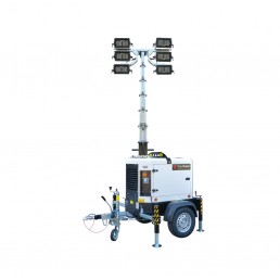 ITALTOWER LIGHTING TOWER WITH POWER GENERATOR & HYDRAULIC LIFTING SYSTEM ASTRID EVO UP TO 8.5M ILLUMINATED AREA 4300SQM