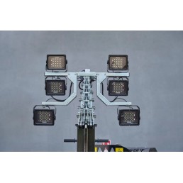 ITALTOWER LIGHTING TOWER WITH DIESEL-POWER GENERATOR & HYDRAULIC LIFTING SYSTEM ASTRID HYBRID AGM UP TO 8.5M ILLUMINATED AREA 4400 SQM