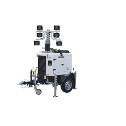 ITALTOWER LIGHTING TOWER WITH DIESEL-POWER GENERATOR & HYDRAULIC LIFTING SYSTEM ASTRID HYBRID AGM UP TO 8.5M ILLUMINATED AREA 4400 SQM