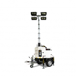 ITALTOWER LIGHTING TOWER WITH POWER GENERATOR & HYDRAULIC LIFTING SYSTEM ASTRID PRO UP TO 8.5M ILLUMINATED AREA 9300SQM