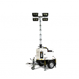 ITALTOWER LIGHTING TOWER WITH POWER GENERATOR & HYDRAULIC LIFTING SYSTEM ASTRID PRO UP TO 8.5M ILLUMINATED AREA 9300SQM