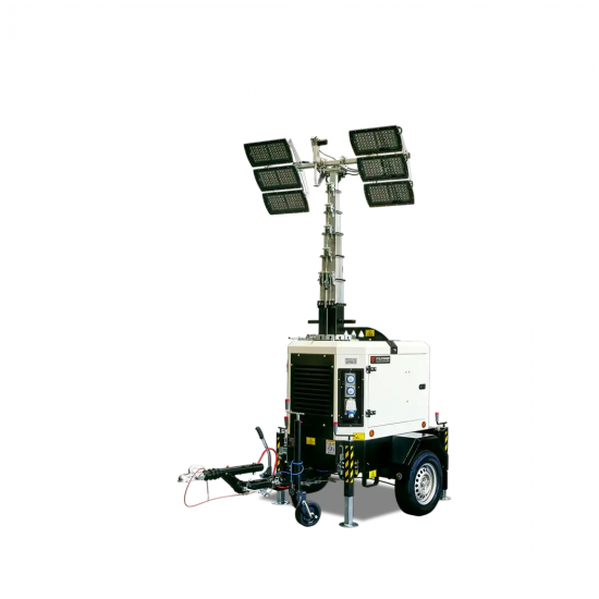 ITALTOWER LIGHTING TOWER WITH POWER GENERATOR & HYDRAULIC LIFTING SYSTEM ASTRID MINE UP TO 8.5M ILLUMINATED AREA 13200 SQM - Kapountalis