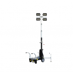 ITALTOWER LIGHTING TOWER WITH MANUAL LIFTING SYSTEM BARROWTOWER UP TO 5.5M - ILLUMATED AREA UP TO 4700 SQM