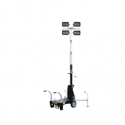 ITALTOWER LIGHTING TOWER WITH MANUAL LIFTING SYSTEM BARROWTOWER UP TO 5.5M - ILLUMATED AREA UP TO 4700 SQM