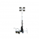 ITALTOWER LIGHTING TOWER WITH MANUAL LIFTING SYSTEM BARROWTOWER UP TO 5.5M - ILLUMATED AREA UP TO 4700 SQM - Kapountalis