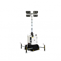 ITALTOWER LIGHTING TOWER WITH MANUAL LIFTING SYSTEM BASETOWER UP TO 8.5M - ILLUMATED AREA UP TO 9300 SQM
