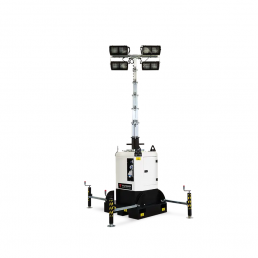 ITALTOWER LIGHTING TOWER WITH MANUAL LIFTING SYSTEM BASETOWER UP TO 8.5M - ILLUMATED AREA UP TO 9300 SQM