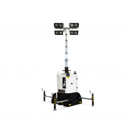 ITALTOWER LIGHTING TOWER WITH MANUAL LIFTING SYSTEM BASETOWER UP TO 8.5M - ILLUMATED AREA UP TO 9300 SQM