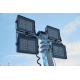 ITALTOWER SOLAR LIGHTING TOWER WITH MANUAL LIFTING SYSTEM FULL SOLAR UP TO 7M - ILLUMATED AREA UP TO 3000 SQM - Kapountalis
