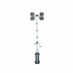 ITALTOWER LIGHTING TOWER WITH MANUAL LIFTING SYSTEM KT UP TO 5.5M - ILLUMATED AREA UP TO 3000 SQM