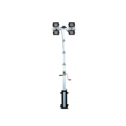ITALTOWER LIGHTING TOWER WITH MANUAL LIFTING SYSTEM KT UP TO 5.5M - ILLUMATED AREA UP TO 3000 SQM
