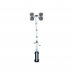 ITALTOWER LIGHTING TOWER WITH MANUAL LIFTING SYSTEM KT UP TO 5.5M - ILLUMATED AREA UP TO 3000 SQM - Kapountalis